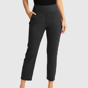 Pantalones de golf para mujer, ropa deportiva, diseñados para sesiones largas al aire libre con tejido transpirable y movimiento fluido. - Product Image 1