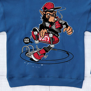 Sudadera con capucha de gran tamaño OEM 2025 para hombre, 100% algodón mezclado, peso pesado para bordado con estampado de hojaldre, sudadera de invierno bordada - Product Image 5