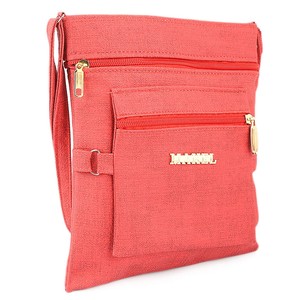 กระเป๋าสะพายไหล่ผู้หญิง (7548) - สีชมพู - Product Image 1
