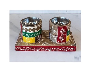 Quemador Bakhoor de mesa de diseño Mabkhar de madera de calidad superior con caja de almacenamiento a buen precio en la India - Product Image 3