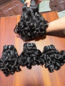 Precio al por mayor Cabello humano crudo Cabello rizado birmano a granel Un donante Extensiones de cabello virgen 100% sin procesar para uso trenzado - Product Image 4