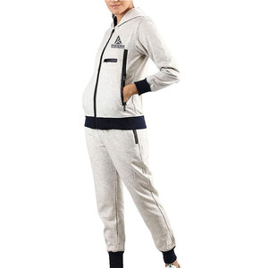 Venta al por mayor de chándales de algodón y poliéster para mujer, chándales de secado rápido, chándales de manga larga para mujer - Product Image 4