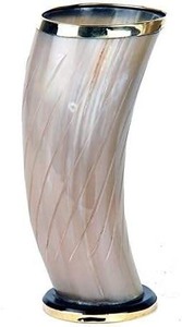 แก้วควายแก้วทรงแตรสำหรับดื่มแบบไวกิ้งทำจากแก้ว - Product Image 5