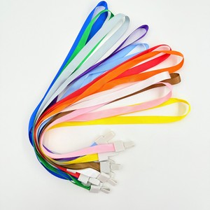 Polyester thấp đặt hàng tối thiểu tùy chỉnh in dây buộc thân thiện với môi bền giá rẻ Dây buộc ID chủ thẻ hoàn toàn tùy chỉnh của bạn - Product Image 1