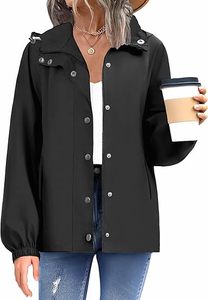 แจ็กเก็ตกันฝนกันน้ำน้ำหนักเบามีกระเป๋าระบายอากาศได้ดีมีซิปปิดลายการ์ตูน - Product Image 6