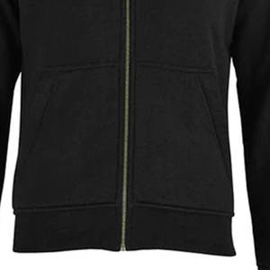 Pakistan Made High Quality in <b>Black</b> Contrast Colors Comfortable Pullover <b>Men</b> Hoodie Factory Hot Sale <b>Men</b> Top Quality Hoodies - Product Image 6