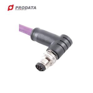 PRODATA IP67 Cable de conector premoldeado macho M8 de 6 8 pines en ángulo recto para aplicaciones automotrices - Product Image 1