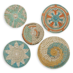 Bedroom decor seagrass <b>wall</b> hanging handcrafted sea grass mount <b>art</b> natural accessories for <b>walls</b> - Product Image 4