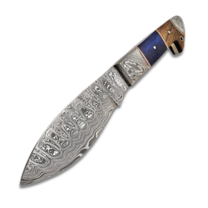 ทำจากเหล็กดามัสกัสมีดไม้โบว์ลิ่งที่น่าตื่นตาตื่นใจในการจัดการมีดล่าสัตว์ของขวัญสำหรับเธอของขวัญวันพ่อของเขา - Product Image 1