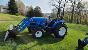 Nuevo Tractor Cortacésped Industrial LS Diésel de 4/2 Tiempos MT347H con Cargador Frontal y Retroexcavadora - Product Image 2