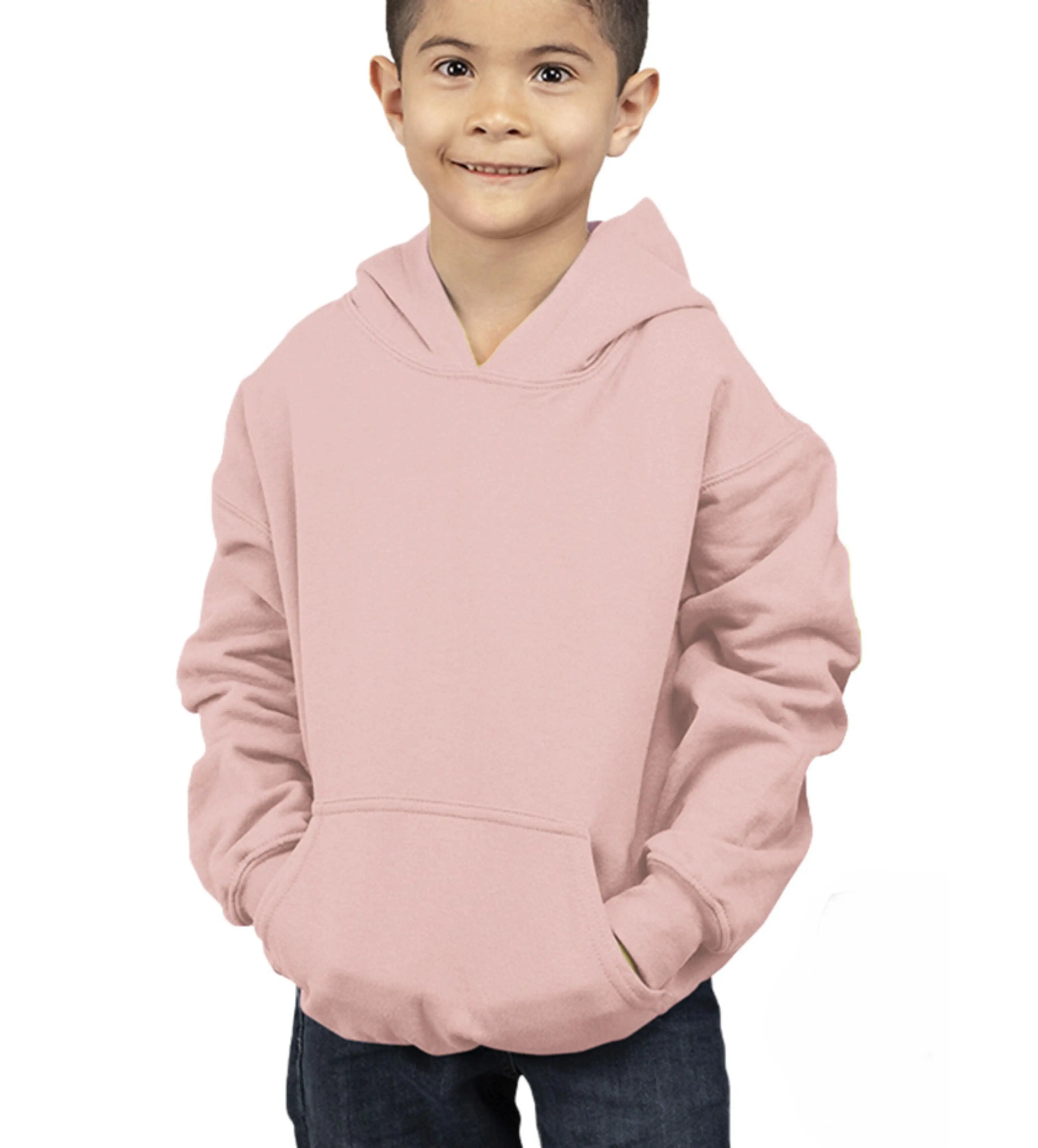 Kinderen Jongens Meisjes Peuter Baby Kleding Oversized Hoodies Solide Hoodie Kinderen Pullover Tops Custom Casual Kids Hoodies