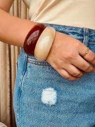 Bracelets et joncs en résine pour femmes, nouvelle collection, bijoux de style ange pour les fêtes et les mariages, haute qualité - Product Image 2