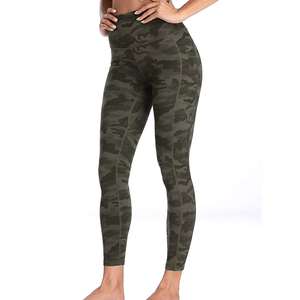 Custom Logo Camo Print Leggings Women Fitness Wear Workout <b>Tights</b> Yoga Pants Seamless Quality Leggings for Women 2026 - Product Image 6