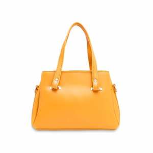 Bolso de brazo formal amarillo P55380 Bolso elegante para uso diurno o nocturno - Product Image 1