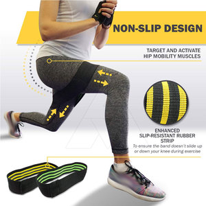 Bandes de résistance pour l'entraînement de la force, bandes de résistance pour les hanches personnalisées, bandes de résistance pour les hanches antidérapantes - Product Image 2