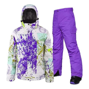 New Style Windproof <b>Ski</b> Suits for Men and Women Winter Outdoor Waterproof <b>Jacket</b> and Pants Set Snowboard & Alpine <b>Ski</b> XL Sizes - Product Image 3