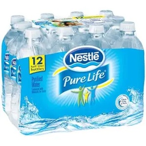 Quality NESTLEPURE LIFE Purified Water 12-16.9 <strong>fl.</strong> oz. Bottles - Product Image 1
