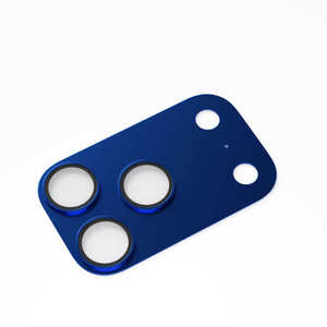 Film protecteur d'objectif d'appareil photo pour téléphone portable en PC + verre anti-empreintes digitales et anti-rayures 9H HD Armor pour iPhone - Product Image 3