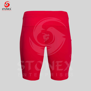 Pantalones Cortos Deportivos Transpirables de Color Sólido con Bolsillos Laterales y Cordón Ajustable, Pantalones Cortos de Verano para Hombre, Personalizados OEM - Product Image 2
