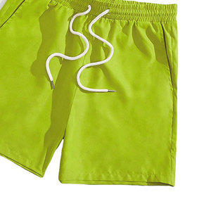 Pantalones cortos de color sólido para hombre, traje de manga corta, traje de camiseta, conjunto fino de dos piezas con estampado de verano para hombre, fabricantes de ropa personalizados - Product Image 4