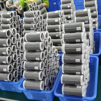 Tube thermorétractable en caoutchouc silicone haute tension à adhésif intégré pour la protection d'isolation des télécommunications