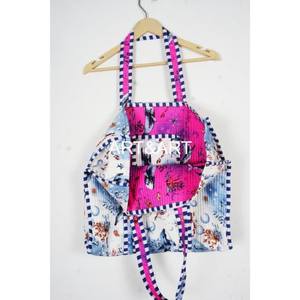 Bolsa de Mano de Algodón Acolchada con Estampado Floral para Mujer, Moderna, Ecológica, para Compras, Almacenamiento, Mercado, con Cierre Abierto - Product Image 5