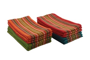 Toallas de cocina de algodón 100%, paquete de 12 de lino tejido de secado rápido para el hogar, hoteles, restaurantes para salsa y golf - Product Image 6