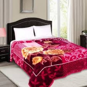 Fournisseur en gros de couvertures en vison super doux 2 plis 220x240 cm directement de l'usine en vrac par HARSHIT INTERNATIONAL - Product Image 1