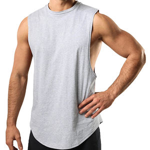 Débardeur sans manches Slim Fitness décontracté Hip Hop débardeurs vêtements de sport séchage serré vente en gros débardeur hommes - Product Image 5