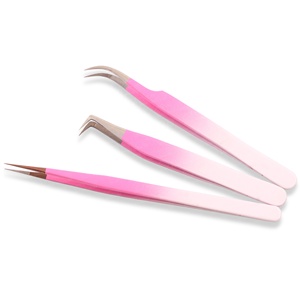 Hand-tested tips with no <b>gaps</b> ensuring a perfect sweet spot across <b>the</b> entire gripping surface eyelash extension tweezers - Product Image 3