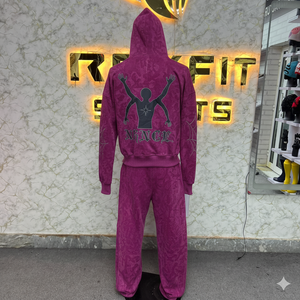 Survêtement sur mesure à fermeture éclair à bas prix pour hommes survêtement à fermeture éclair à prix réduit pour hommes style unique nouveau design survêtements pour hommes - Product Image 2