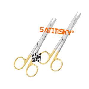 Tijeras de operación súper corte afilado Romo 11,5 CM Microcirugía Acero inoxidable Fabricado con AISI 420 de fuente confiable - Product Image 4