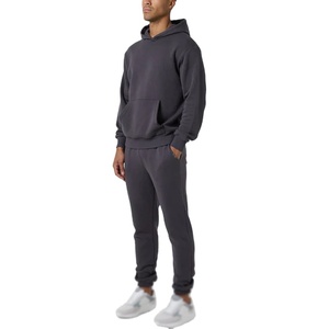 Conjunto Deportivo Informal para Hombre, Sudadera con Capucha y Pantalones Deportivos para Gimnasio, Uso Diario, Conjuntos para Correr y Trotar - Product Image 1