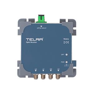 Receptor de Fibra Óptica Satelital Telra, Longitud de Onda de Entrada 1510-1570 nm, TR-014 - Product Image 2