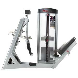 Machine de presse à jambes reconditionnée Epic pour l'entraînement de la force des quadriceps et des fessiers, appareil d'exercice du bas du corps pour studios de fitness en intérieur - Product Image 1
