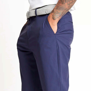 Top qualité hommes costume pantalon Golf hommes pantalons respirant Golf pantalon bleu Royal décontracté bureau pantalon confortable respirant tissu - Product Image 4