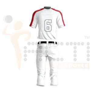 Uniforme de béisbol profesional de calidad superior Pro de alta calidad con el mejor logotipo de diseño personalizado y embalaje Odm - Product Image 2