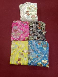 Venta al por mayor 100% orgánico 44 '' / 111cm ancho bloque de mano impreso indio 100% tela de algodón puro para ropa de mujer bolsas cortinas - Product Image 5