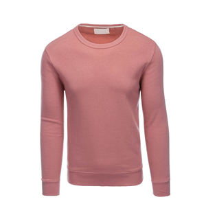 Sweat-shirts à col rond pour hommes brodés avec logo personnalisé Sweat-shirt uni en coton au design classique - Product Image 3