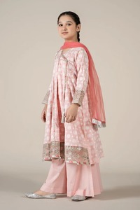 Traje paquistaní de Kameez y Gharara para niñas, atuendo de boda adornado para funciones de fiesta tradicionales - Product Image 6