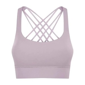 Sujetador deportivo transpirable Top Fitness mujeres sujetador extraíble acolchado Deporte Sujetador correr gimnasio sin costuras Push Up sujetadores - Product Image 4