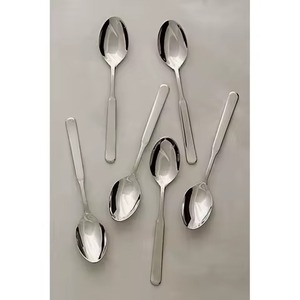 Elegante juego de cucharas de café de metal hecho de acero inoxidable, perfecto para té, azúcar, postre, mesa de comedor, accesorios de cubiertos - Product Image 6