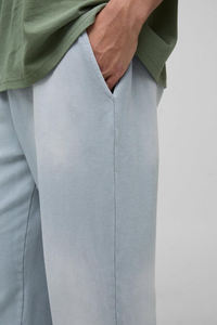 Pantalones Deportivos Ligeros Personalizados de Talla Grande, 100% Algodón, Casuales, Transpirables, de Secado Rápido, Ecológicos, para Hombre, de Cintura Media y Elásticos - Product Image 3