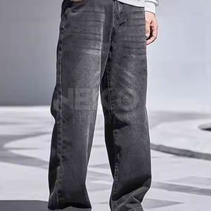 Nouvel arrivage de pantalons baggy pour hommes fabriqués au Pakistan couleur personnalisée 100% pantalons pour hommes lavés en coton - Product Image 4