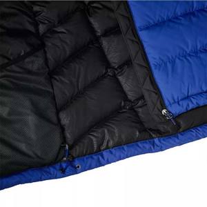 Noir et bleu hommes vêtements vestes Top qualité haute rue Style décontracté vêtements d'hiver Polyester Nylon imperméable bouffantes vestes - Product Image 4