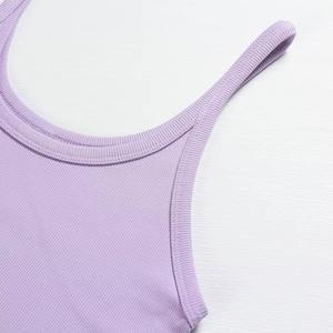 PaComfortable Femmes Débardeur à Vendre Haute Qualité Bas quantité minimale de commande Femmes Débardeur Slim Fit Fitness Porter Femmes Débardeur - Product Image 3