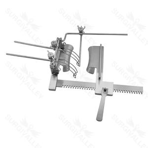 Retractor de válvula mitral Cooley Cosgrove de calidad superior, juego quirúrgico completo, instrumentos de cirugía cardíaca de acero inoxidable - Product Image 1