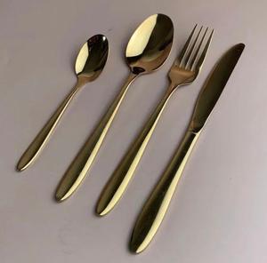 Juego de Cubiertos Americanos de Acero Inoxidable con Mango de Resina, Juego de Cubiertos para Cena, Utensilios de Cocina, Juego de Cubiertos en Oferta - Product Image 4