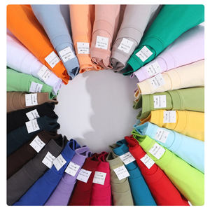 Camisetas de peso pesado con logotipo personalizado de primera calidad, Camiseta 100% de algodón para hombre, camiseta de gran tamaño de algodón grueso 200GSM para hombre - Product Image 1