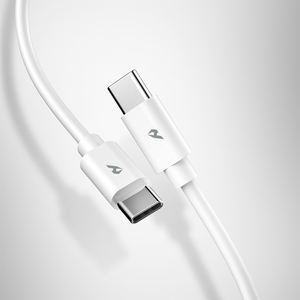 Enjoy-Cable tipo C a tipo C 60W 1M Cable de datos del cargador blanco de la YCB-05 Cargador portátil de 35W - Product Image 3